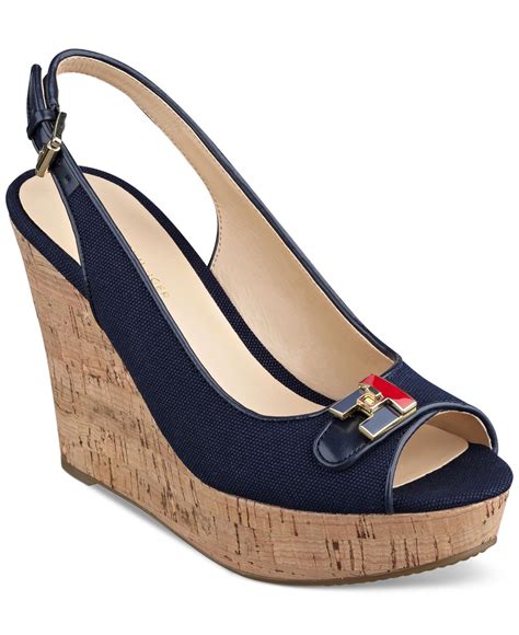 tommy hilfiger wedge sandals sale.